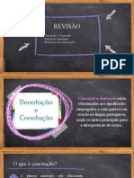 Língua Portuguesa - Conotação x Denotação