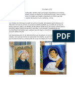 Retratos de santos y técnicas de pintura