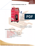 Hp-3690a7fn Generador de Nitrogeno 4 Mangueras