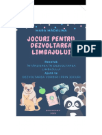 Jocuri Pentru Dezvoltarea Limbajului