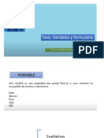 Variables