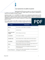 Requisitos CFDI Publico en General