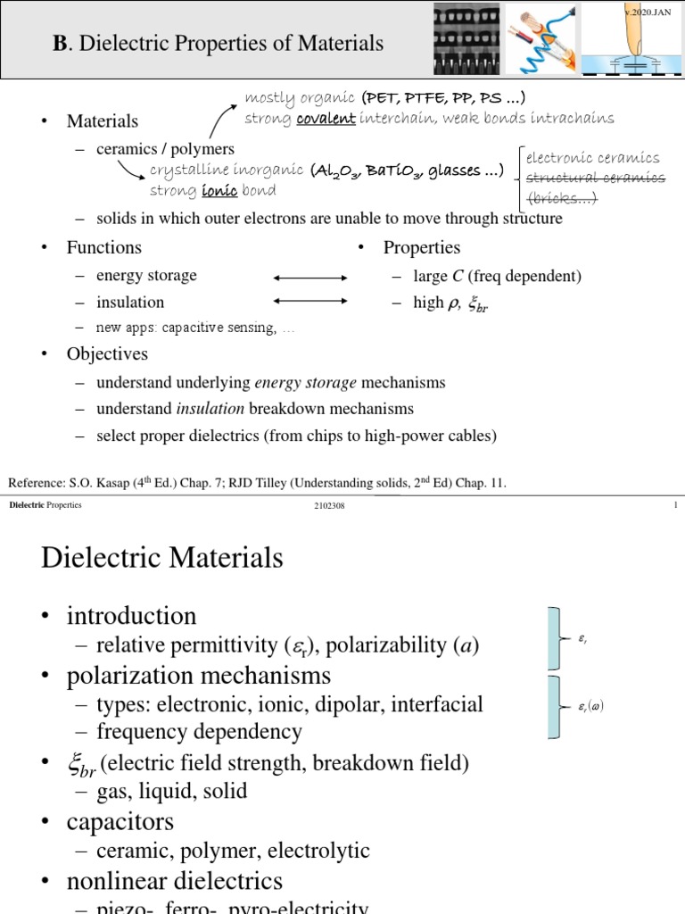 Dielectric Properties Of Materials And Measurement Techniques – QSVVVO