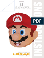 Instructions Mask Mario