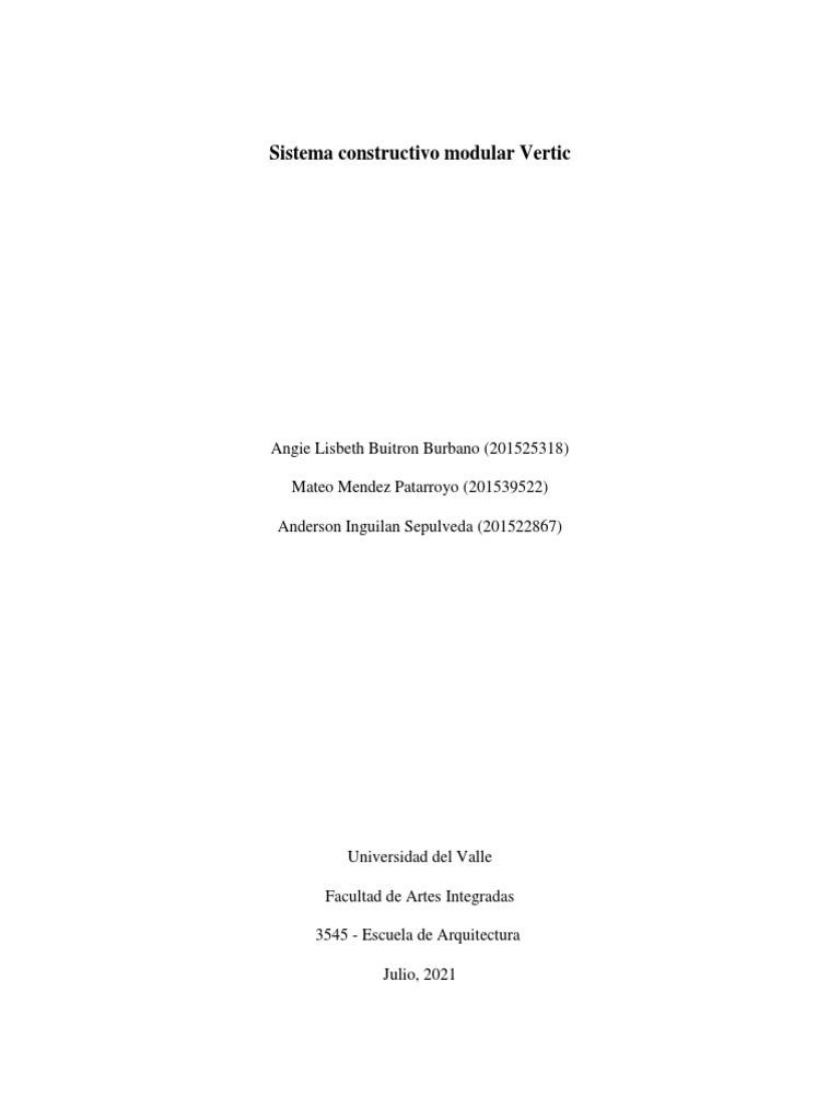 Buitrones en el Sistema Vertic | PDF | Hormigón | Préstamo hipotecario
