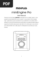 MIDIPLUS Manual MiniEngine Pro CN en V1.0