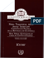 Constitución Política de La República de Guatemala