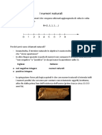 I Numeri Naturali