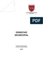 Derecho Municipal