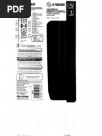 Download RM-11 by Steren Mxico SN62902182 doc pdf