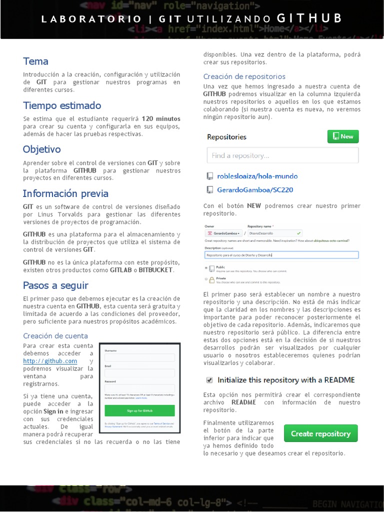 Manual de GITHUB | PDF | Archivo de computadora | Ciencias de la ...