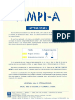 MMPI-A Cuadernillo Preguntas