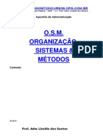 Apostila Administração - Organização, Sistemas E Métodos
