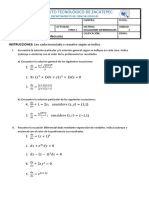 Tarea 1 Separacion Variables