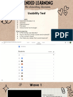 Usability Reflection