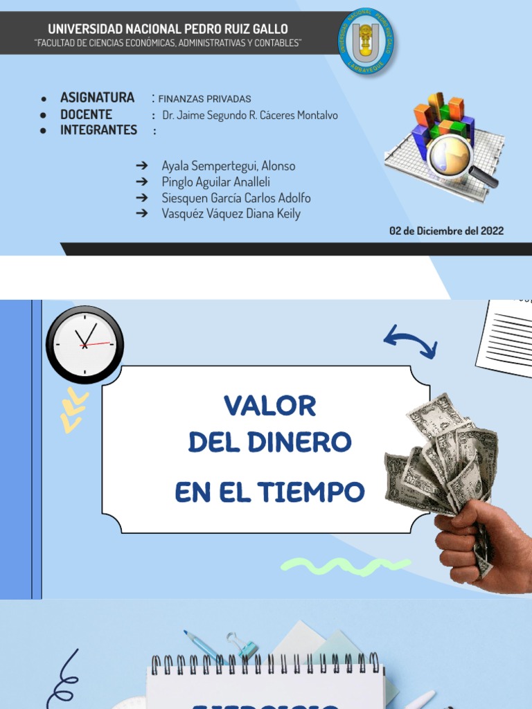 Valor del Dinero en el Tiempo | PDF | Tipo de cambio | Inflación