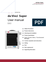 Da Vinci SUPER User Manual - EN