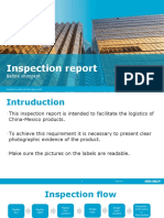 Inspection Report Part A