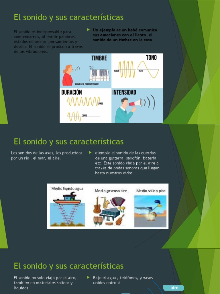 El Sonido y Sus Características | PDF