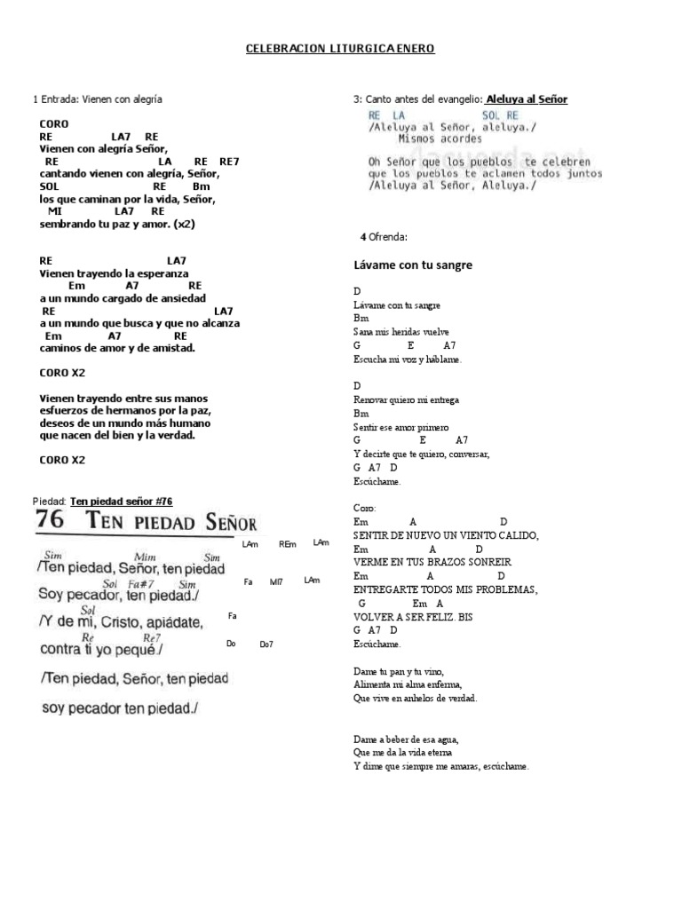 Misa Enero PDF
