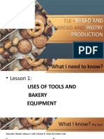 BREAD AND PASTRY PRODUCTION