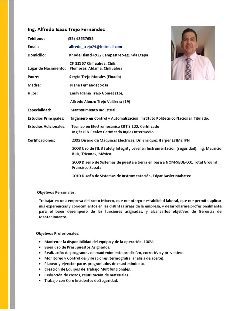 Ing. Alfredo Isaac Trejo Fernández Torex PDF México Electricidad