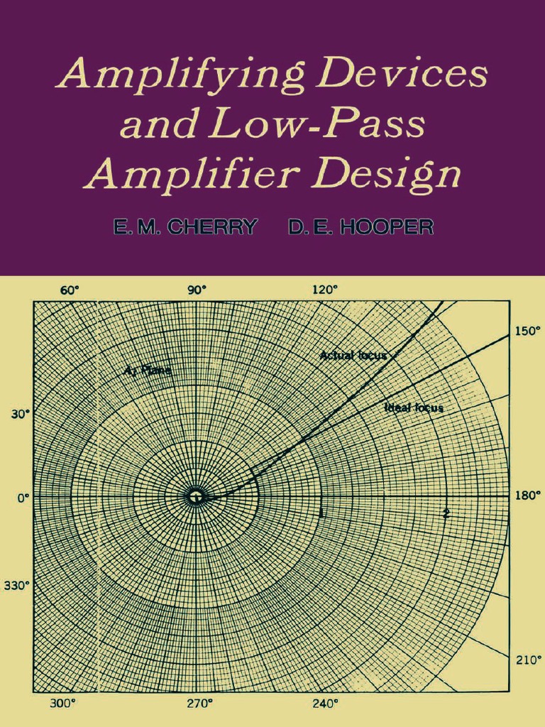 Amplifying Devices and Low Pass Amplifier Design Cherry Hooper 1968 PDF Amplifier Transistor