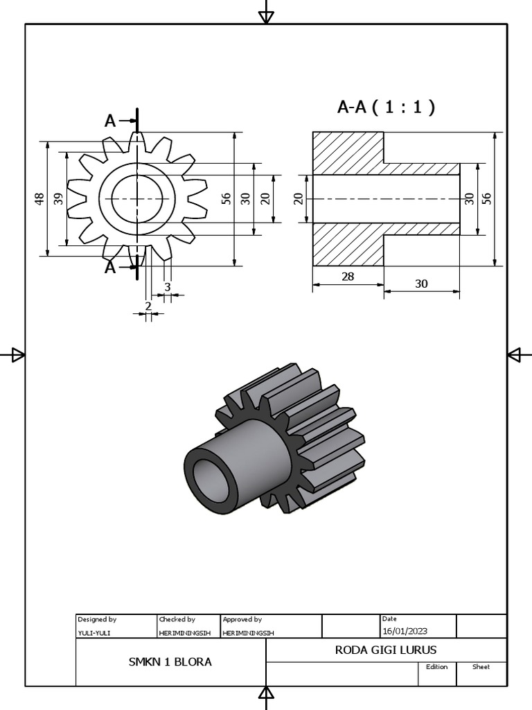 Spur Gear PDF