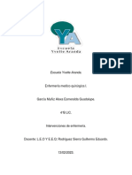 Intervenciones de Enfermeria - QX