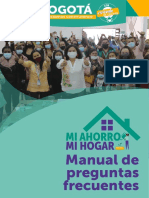 Guía FAQ programa Mi Ahorro, Mi Hogar Bogotá
