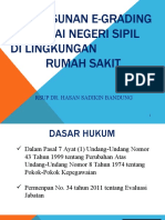 Penyusunan E-Grading PEGAWAI NEGERI SIPIL Di Lingkungan Rumah