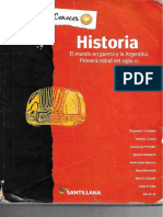 HISTORIA 4 - El Mundo en Guerra y La Argentina, Primera Mitad Del Siglo XX - Santillana 1