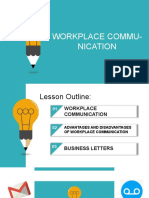 Effective Workplace Communication