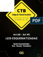 Codigo de Transito Brasileiroart 68 Ao Art 90