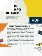 Teori Komunikasi Kelompok