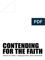 Contending For The Faith - D L Welch