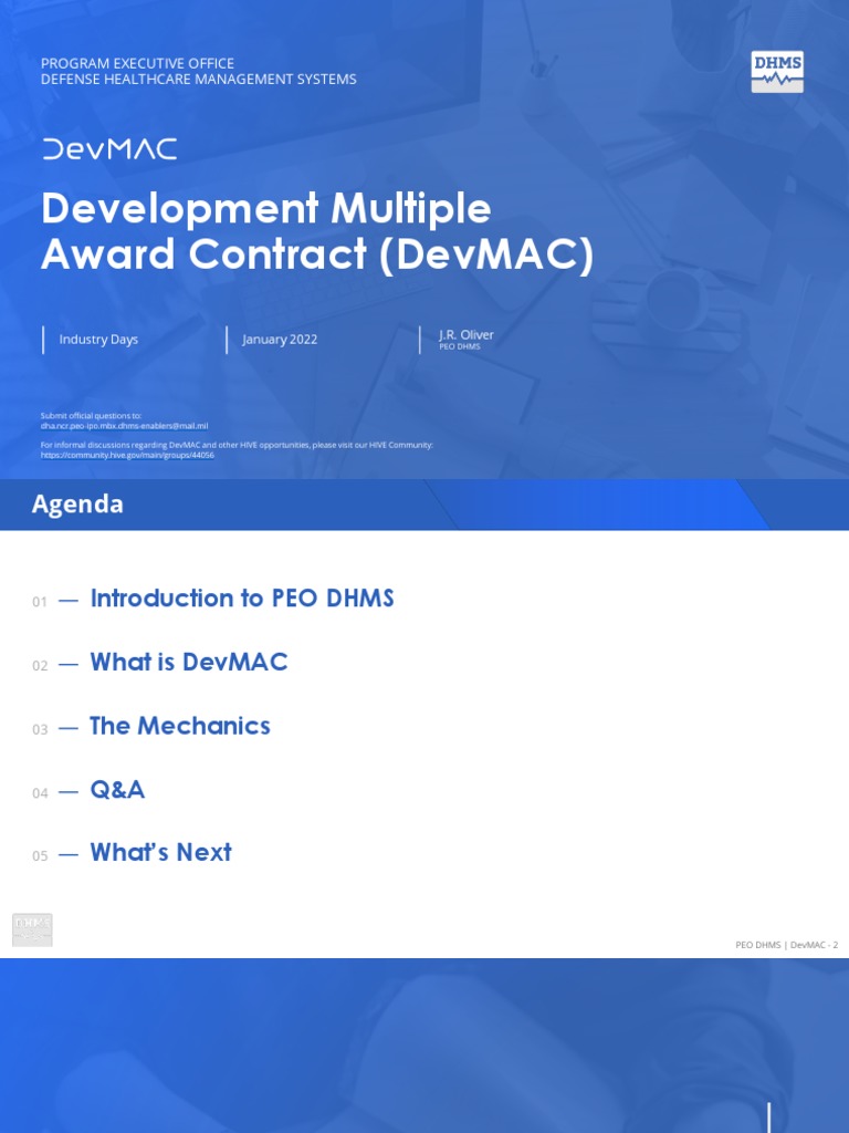 Industry+Day+ +Discover+DevMAC+ +presentation | PDF | Innovation ...