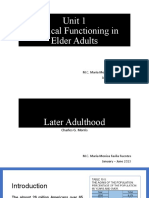 U1 Physica Functioning in Elder Adult (Later Adulthood) (Final Revision)