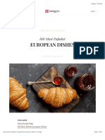100 Most Popular European Dishes TasteAtlas