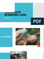 Newborn Care Procedures