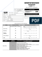 Resultados Examen Saber 11°: Puntaje 220, Nivel 3 en Lectura Crítica