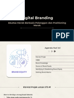 Digital Branding - Brand Equity Brand Positioning