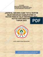 Peraturan Tata Tertib Muskab Ipsi Kukar 2022