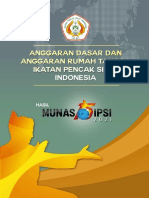 Anggaran Dasar Dan Anggaran Rumah Tangga Ipsi Munas XV Tahun 2021