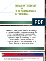 Teoria de La Contingencia