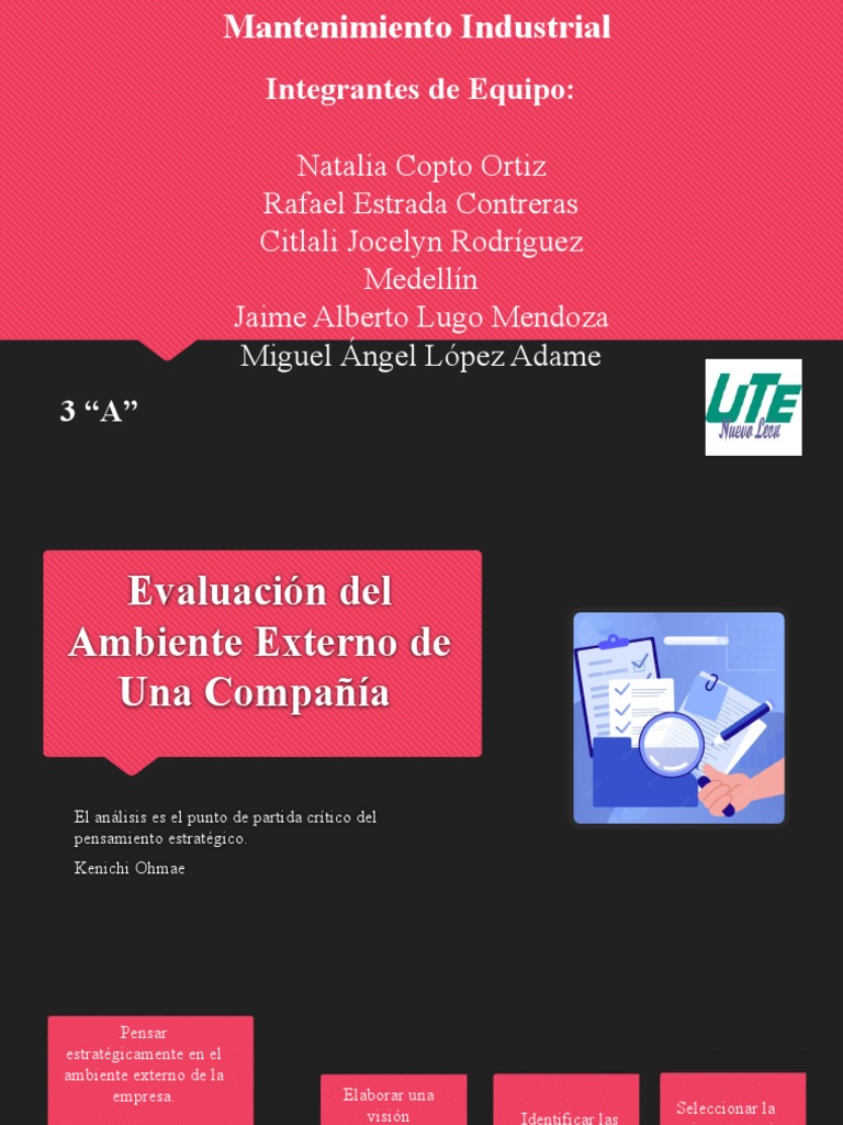 Evaluación Del Ambiente Externo de Una Compañia 3A | PDF | Mercado ...