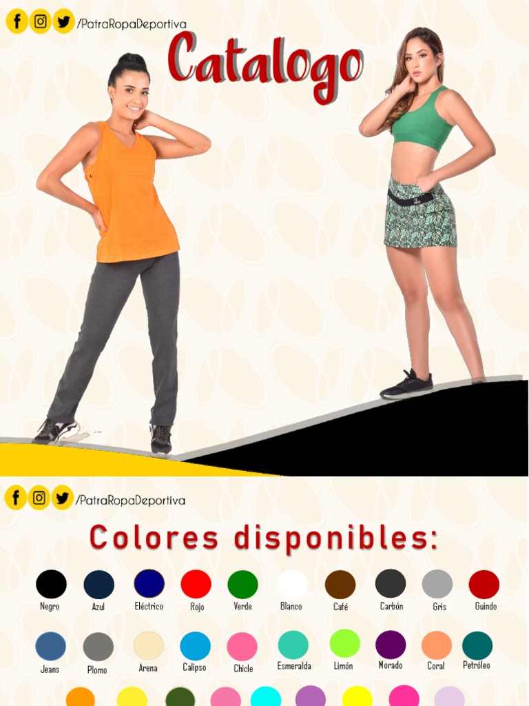 Calzas Patra: Colores y Tallas Disponibles | PDF | Tecnicas artisticas ...