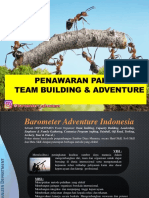 Penawaran Paket Team Building & Adventure Pondok Rasamala