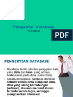 Pengantar Sistem Database