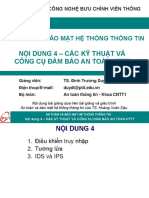 DUYDT-ATBM-Noi Dung 4 - Cac Ky Thuat & Cong Cu Dam Bao An Toan HTTT
